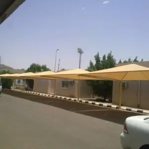 0166 بروج جدة للمقاولات | مظلات سيارات
